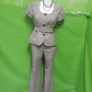 2 piece trouser suit